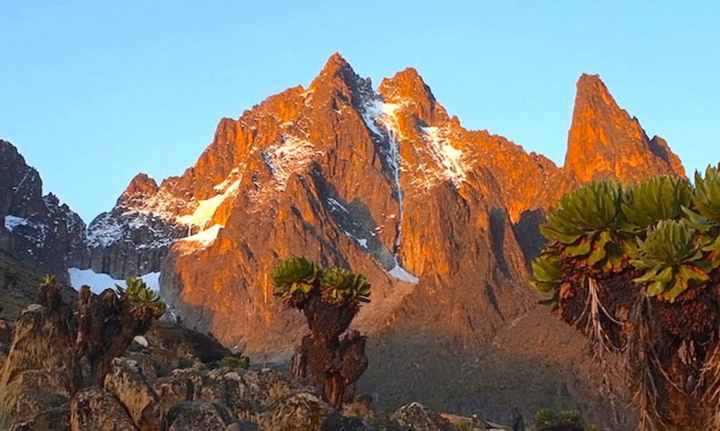 Climbing Mount Kenya